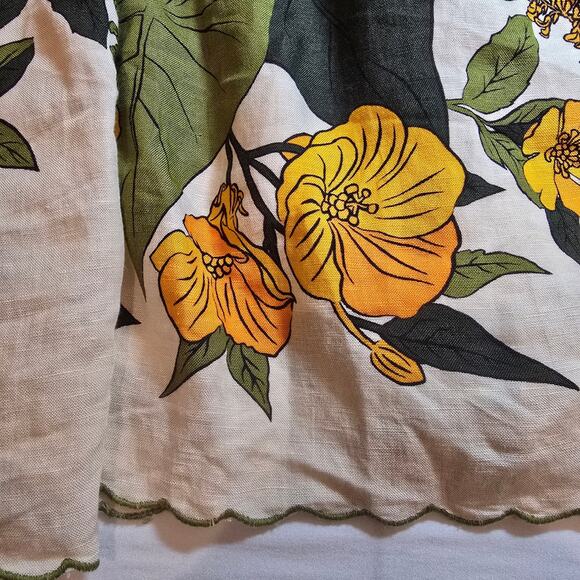 Farm Rio Anthropologie Sleevless V-neck A Line floral maxi dress. Retails $285 - Picture 10 of 11